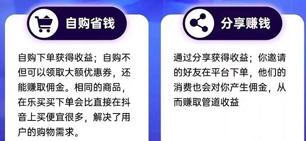 樂買買首創(chuàng)抖快返傭APP