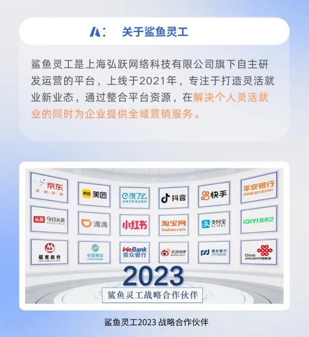 鯊魚靈工一手注冊(cè)渠道邀請(qǐng)碼A350387228